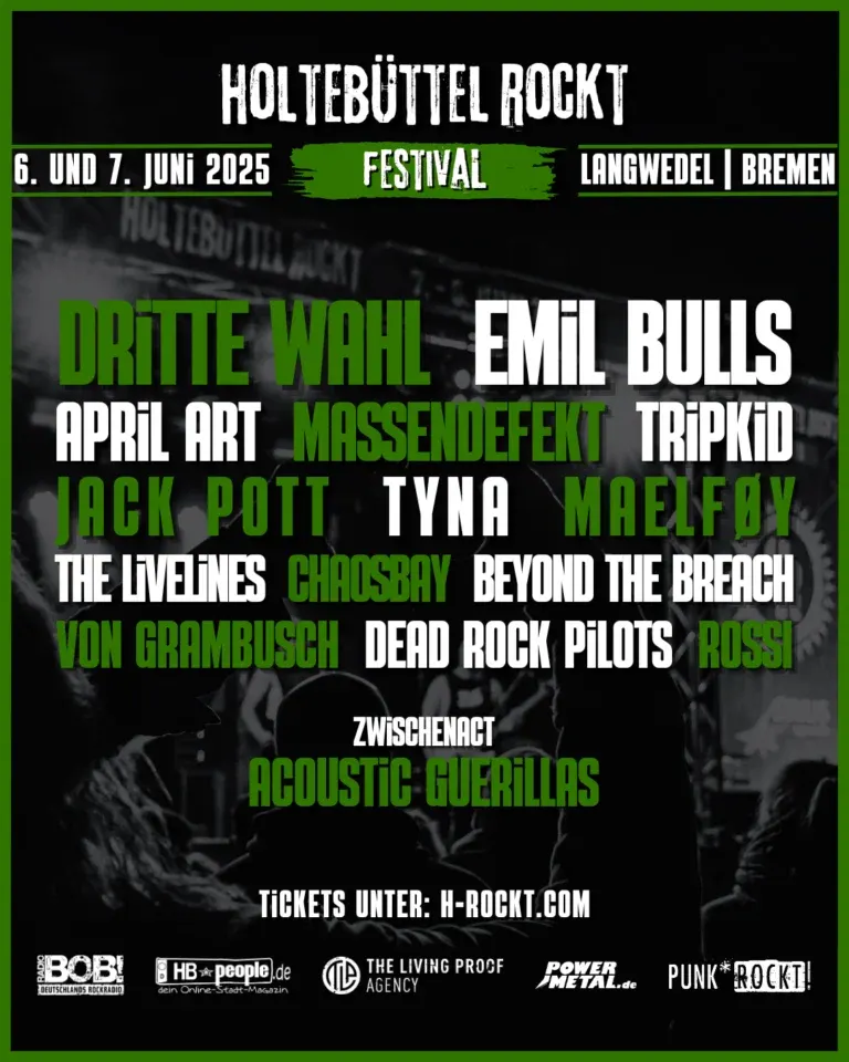 Original-Lineup von Holtebüttel Rockt 2025