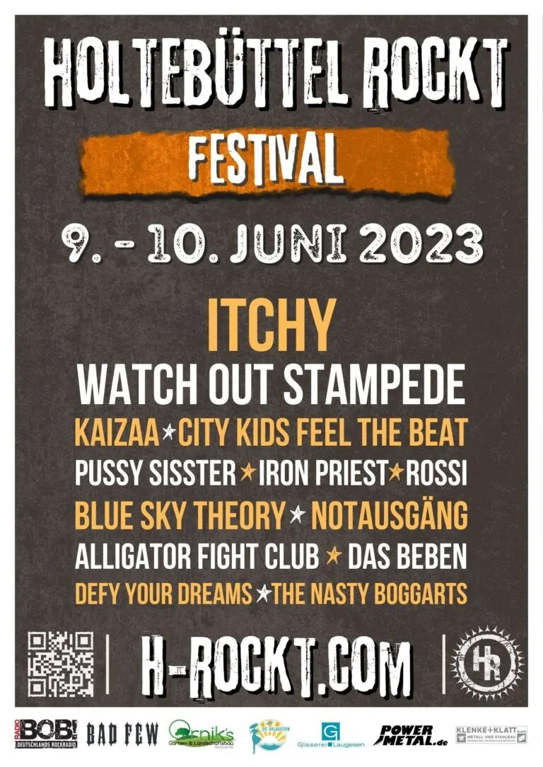 Original-Lineup von Holtebüttel Rockt 2023