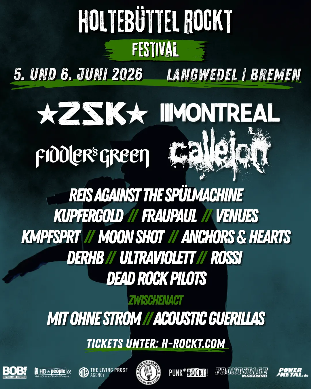 Original-Lineup von Holtebüttel Rockt 2026