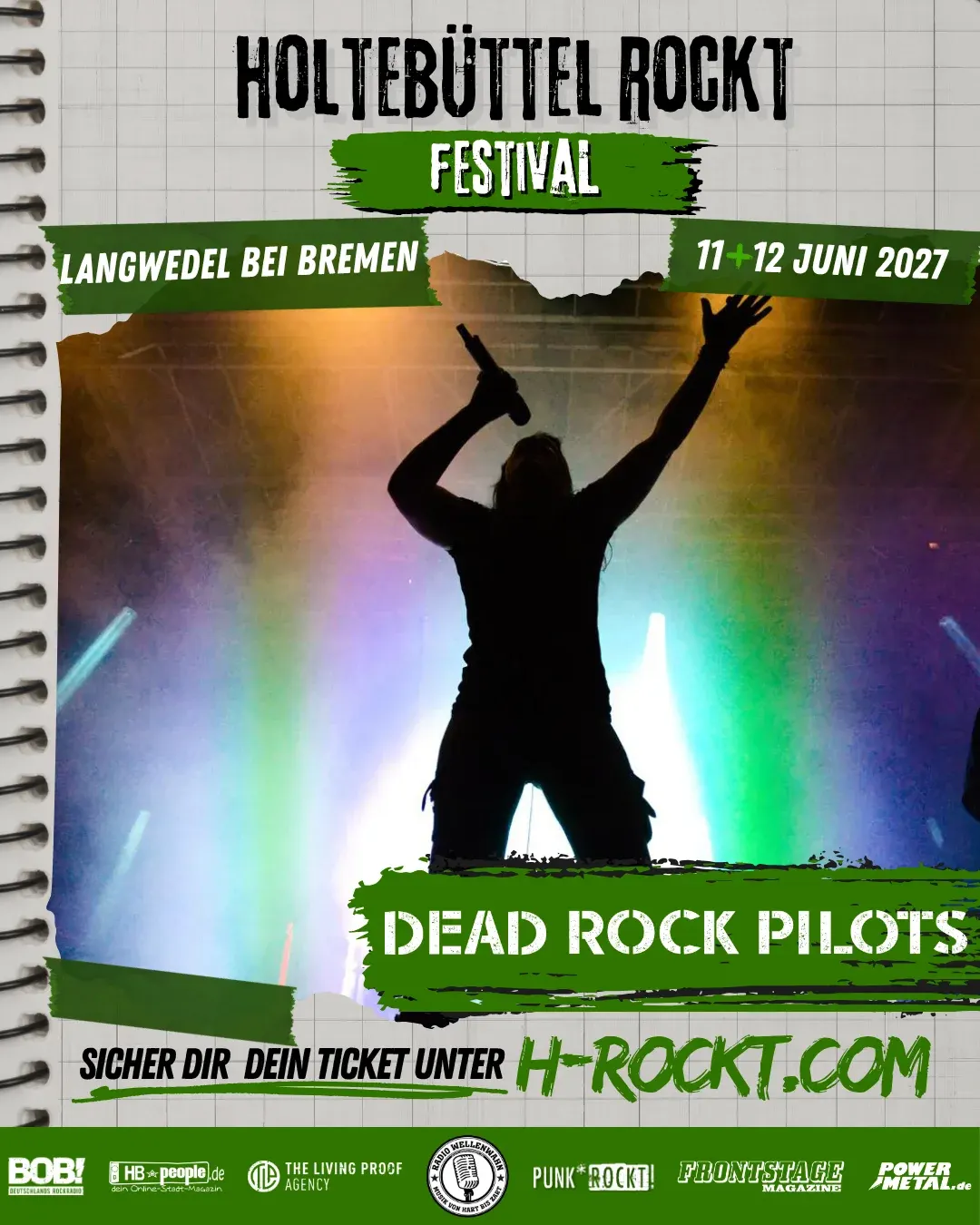 Dead Rock Pilots – Bandankündigung für Holtebüttel rockt 2027
