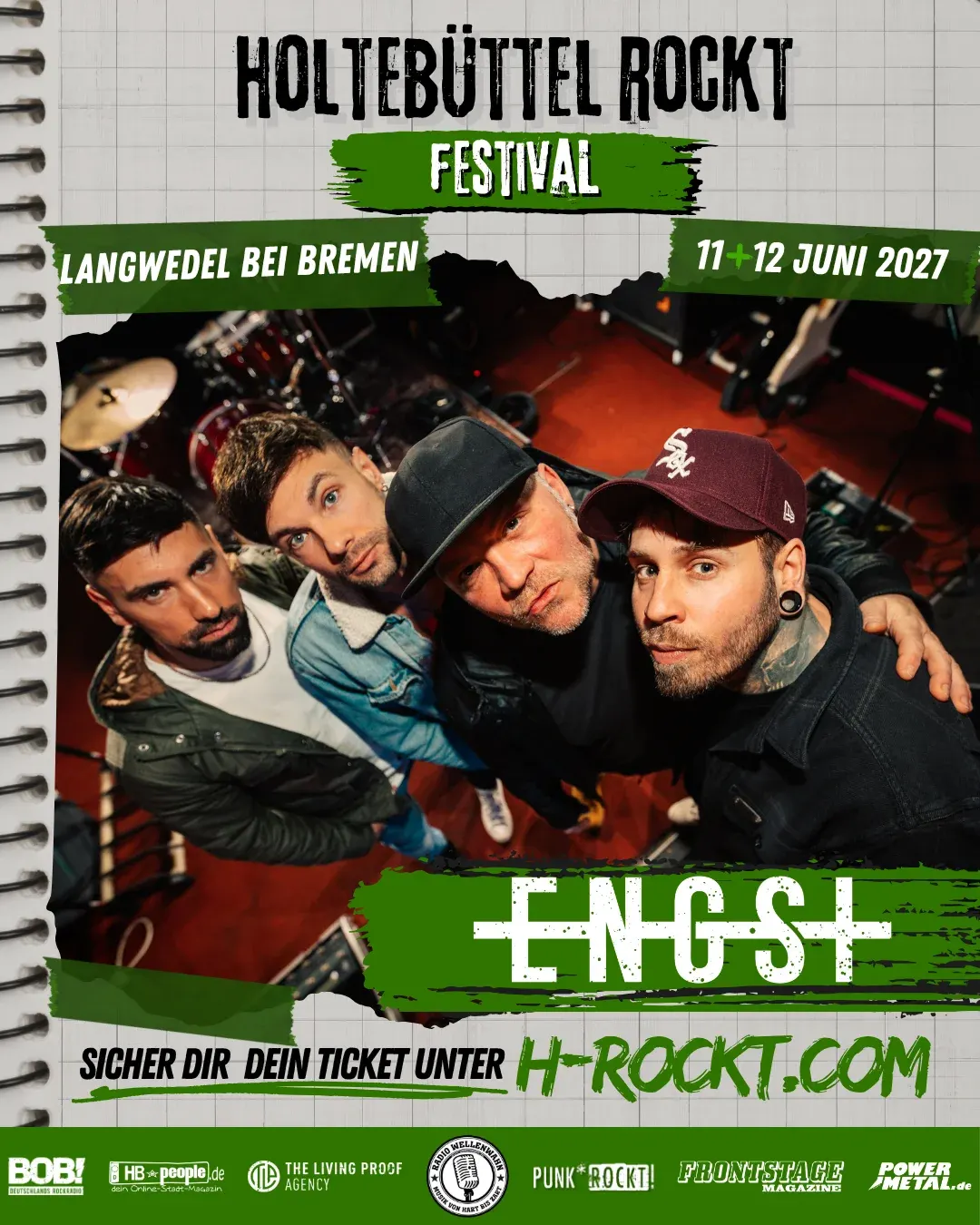 ENGST – Bandankündigung für Holtebüttel rockt 2027